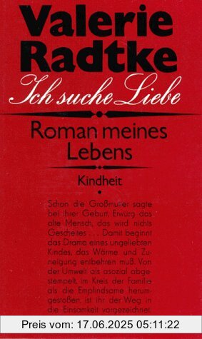 Binding : Gebundene Ausgabe, Edition : 4., Aufl., Label : Morgenbuch Verlag, Publisher : Morgenbuch Verlag, medium : Gebundene Ausgabe, numberOfPages : 327, publicationDate : 1990-01-01, authors : Valerie Radtke, Annelie Kaduk, ISBN : 3371000133