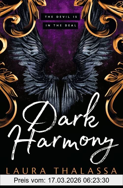 Laura Thalassa Dark Harmony, The Finale To The Bestselling Smash-hit Dark Fantasy Romance! (The Bargainer Series)