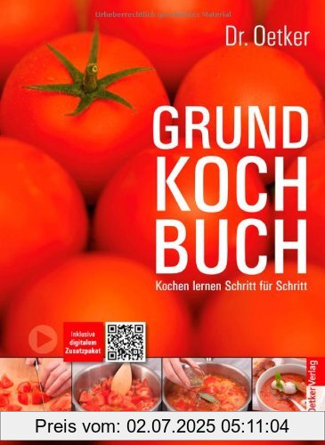 Die Buchhandlung in Oelde hat das Buch Grundkochbuch - Kochen lernen Schritt für Schritt