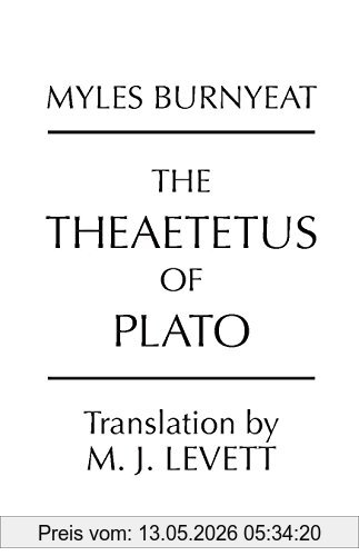 The Theaetetus Of Plato