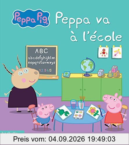Peppa va à l'école