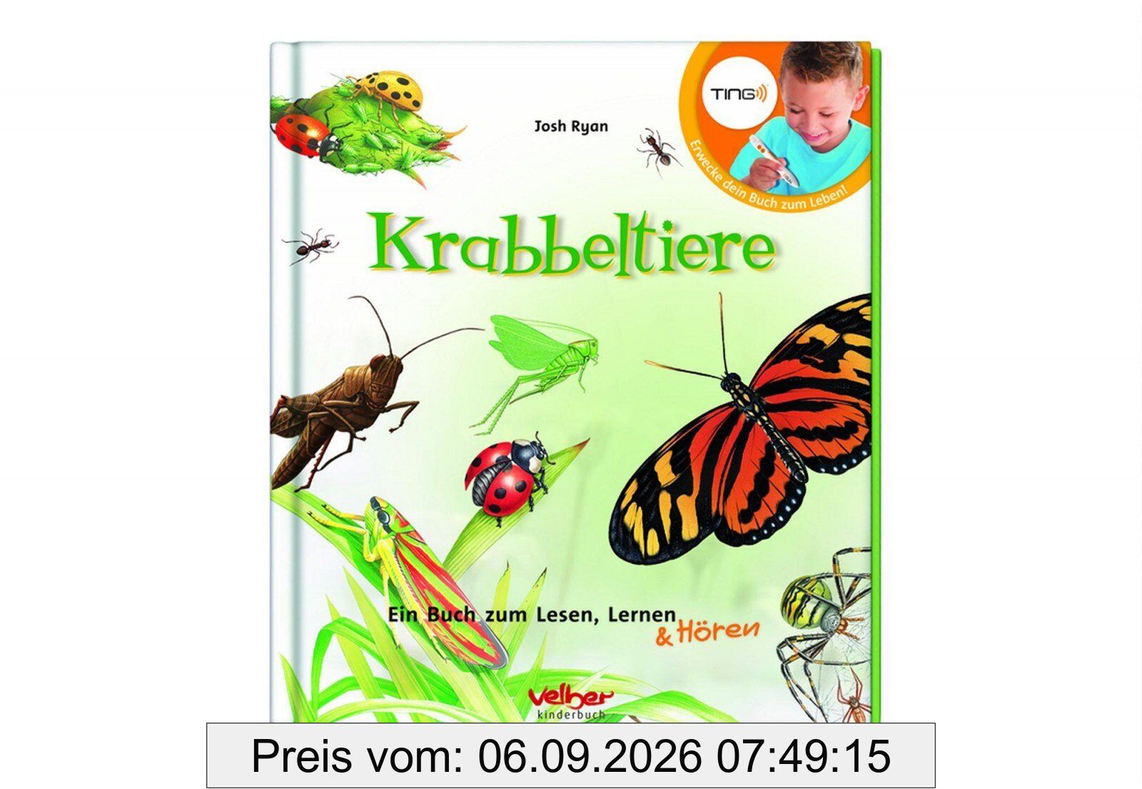 TING: Krabbeltiere - Ein Buch zum Lesen, Lernen und Hören