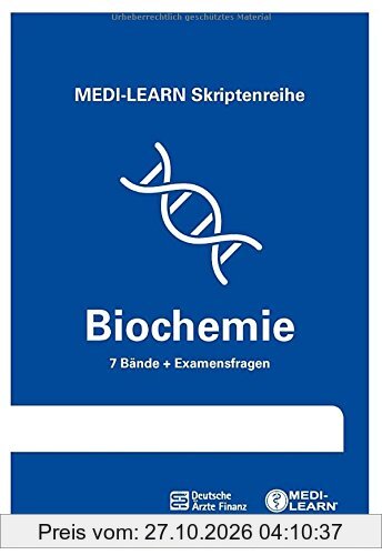 MEDI-LEARN Skriptenreihe: Biochemie im Paket: In 30 Tagen durchs schriftliche und mündliche Physikum