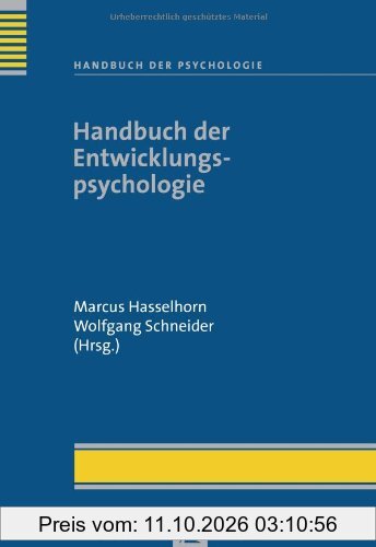 Handbuch der Psychologie / Handbuch der Entwicklungspsychologie