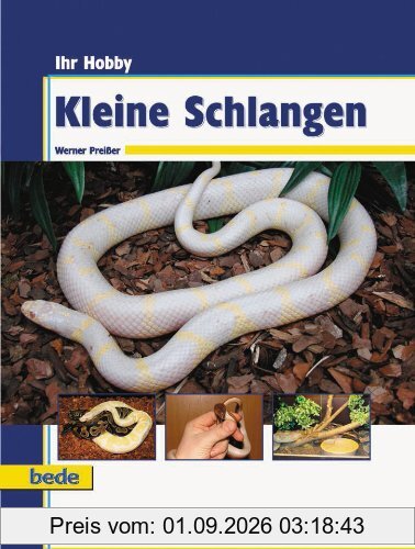 Ihr Hobby Kleine Schlangen
