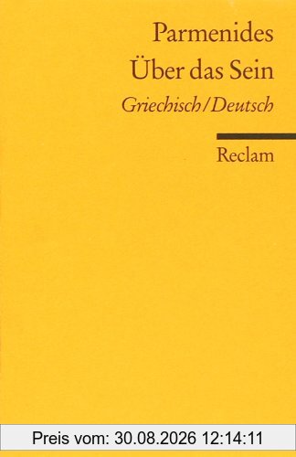Über das Sein: Griech. /Dt