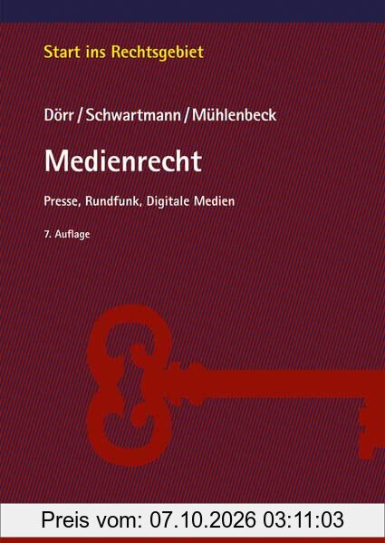 Medienrecht: Presse, Rundfunk, Digitale Medien (Start ins Rechtsgebiet)
