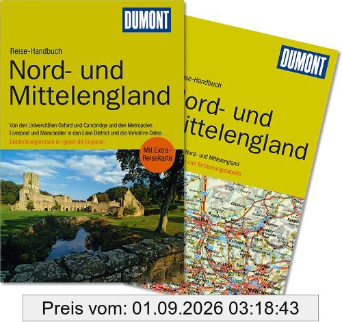 DuMont Reise-Handbuch Reiseführer Nord- und Mittel-England: Etdeckungsreisen in good England