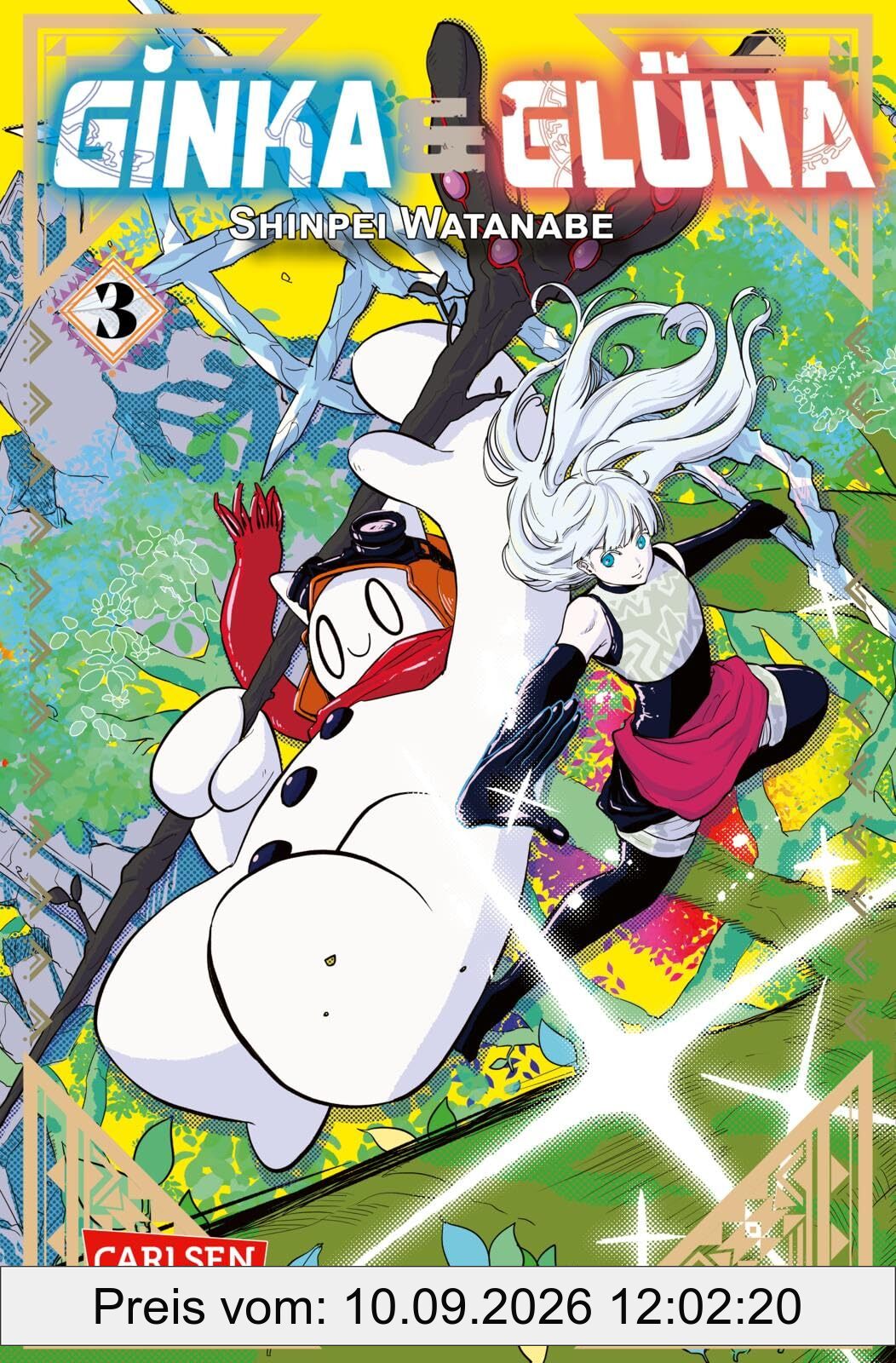 Ginka und Glüna 3: Winterliche Manga-Serie für Jugendliche mit magischen Abenteuern und einer einzigartigen Freundschaft!