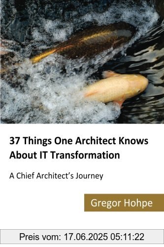 Binding : Taschenbuch, Label : CreateSpace Independent Publishing Platform, Publisher : CreateSpace Independent Publishing Platform, medium : Taschenbuch, numberOfPages : 306, publicationDate : 2016-08-01, authors : Gregor Hohpe, ISBN : 1537082981