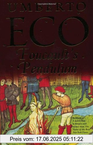 Binding : Taschenbuch, Edition : New Ed, Label : Vintage, Publisher : Vintage, NumberOfItems : 3, PackageQuantity : 1, medium : Taschenbuch, numberOfPages : 656, publicationDate : 2001-06-01, releaseDate : 2001-06-01, authors : Umberto Eco, languages : english, ISBN : 0099287153