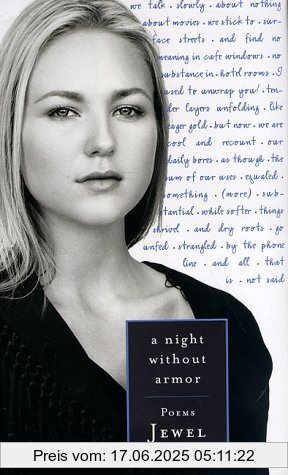 Binding : Gebundene Ausgabe, Edition : 1, Label : It Books, Publisher : It Books, NumberOfItems : 2, Format : Rauer Buchschnitt, medium : Gebundene Ausgabe, numberOfPages : 160, publicationDate : 1998-05-19, releaseDate : 1998-05-19, authors : Jewel, languages : english, ISBN : 0060191988