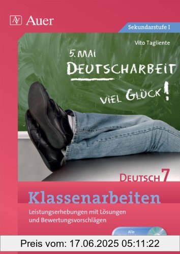 Binding : Broschiert, Edition : 1, Label : Auer Verlag in der AAP Lehrerfachverlage GmbH, Publisher : Auer Verlag in der AAP Lehrerfachverlage GmbH, medium : Broschiert, numberOfPages : 72, publicationDate : 2013-09-17, authors : Vito Tagliente, languages : german, ISBN : 3403071715