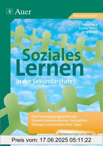Binding : Broschiert, Edition : 1, Label : Auer Verlag in der Aap Lehrerfachverlage Gmbh, Publisher : Auer Verlag in der Aap Lehrerfachverlage Gmbh, medium : Broschiert, numberOfPages : 148, publicationDate : 2012-06-26, authors : Anna Haep, Gisela Steins, Jerry Wilde, languages : german, ISBN : 3403068412