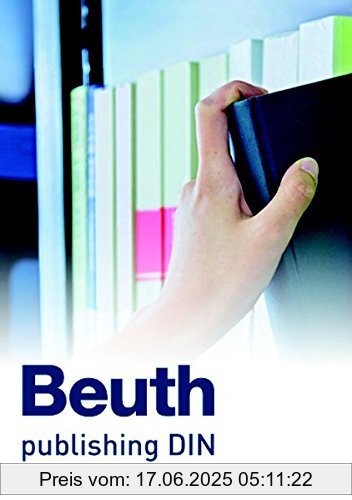 Binding : Taschenbuch, Edition : 1, Label : Beuth, Publisher : Beuth, medium : Taschenbuch, numberOfPages : 10, publicationDate : 2020-11-02, authors : Uwe Freund, publishers : DIN e.V., ISBN : 3410302166