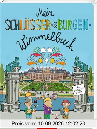 Mein Schlösser- & Burgen-Wimmelbuch: im Münsterland