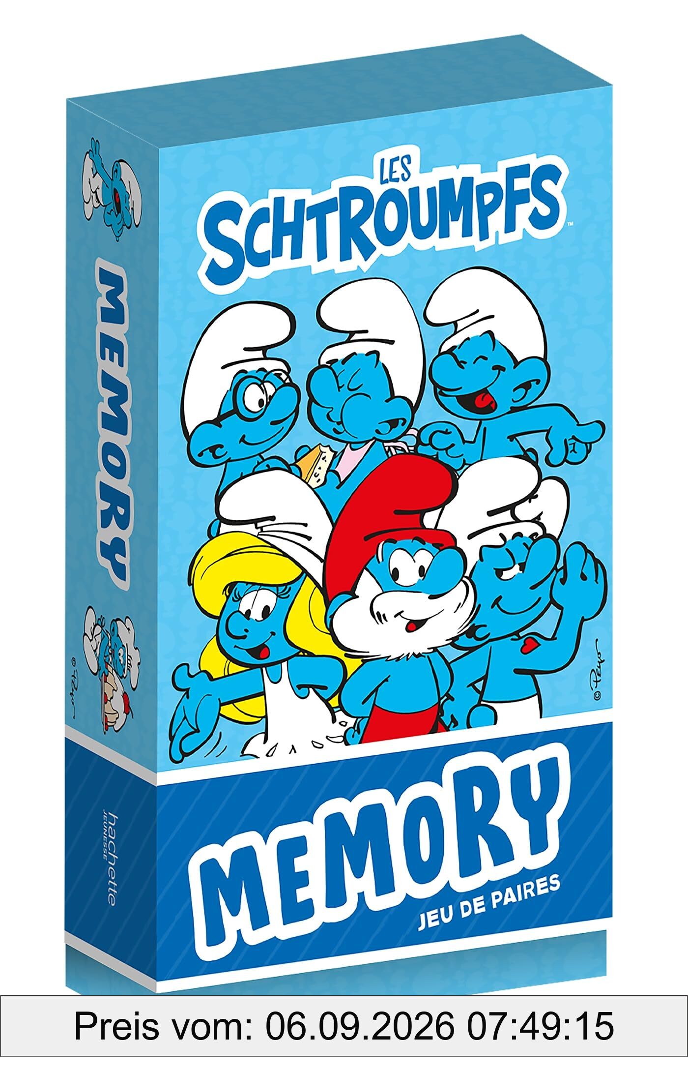 Les Schtroumpfs : memory : jeu de paires