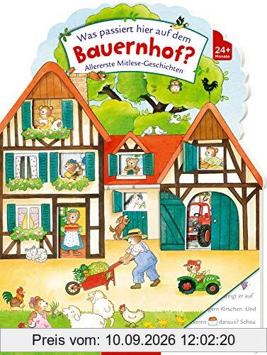 Was passiert hier auf dem Bauernhof?: Allererste Mitlesegeschichten