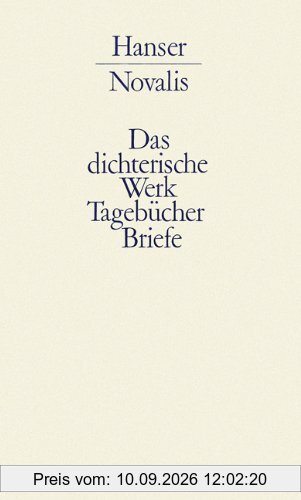 Werke, Tagebücher und Briefe Friedrich von Hardenbergs, in 3 Bdn., Bd.2, Das philosophisch-theoretische Werk