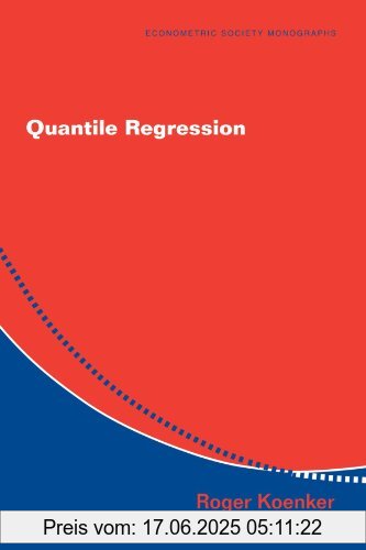 Binding : Taschenbuch, Label : Cambridge University Press, Publisher : Cambridge University Press, NumberOfItems : 1, PackageQuantity : 1, medium : Taschenbuch, numberOfPages : 366, publicationDate : 2010-08-05, authors : Roger Koenker, ISBN : 0521608279