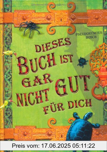 Binding : Gebundene Ausgabe, Edition : 1, Label : Arena, Publisher : Arena, medium : Gebundene Ausgabe, numberOfPages : 356, publicationDate : 2011-01-01, authors : Pseudonymous Bosch, translators : Petra Koob-Pawis, languages : german, ISBN : 3401062581