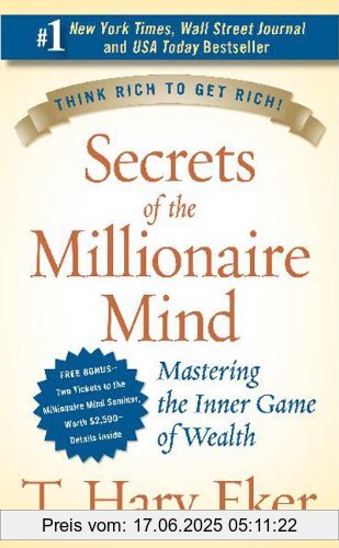 Binding : Taschenbuch, Edition : International, Label : Harper, Publisher : Harper, PackageQuantity : 1, medium : Taschenbuch, numberOfPages : 224, publicationDate : 2007-01-02, releaseDate : 2007-01-02, authors : T. Harv Eker, languages : english, ISBN : 0061336459