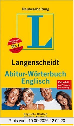 Langenscheidt Abitur-Wörterbuch Englisch. Englisch-Deutsch / Deutsch-Englisch