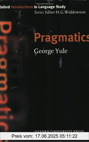 Binding : Taschenbuch, Label : Oxford University Press Elt, Publisher : Oxford University Press Elt, NumberOfItems : 2, medium : Taschenbuch, numberOfPages : 150, publicationDate : 1996-06-06, authors : George Yule, languages : english, ISBN : 0194372073