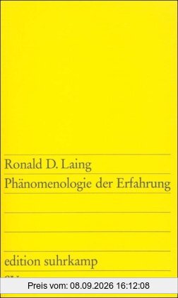 Phänomenologie der Erfahrung (edition suhrkamp)