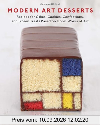 Modern Art Desserts: Recipes for Cakes, Cookies, Confections, and Frozen Treats Based on Iconic Works of Art