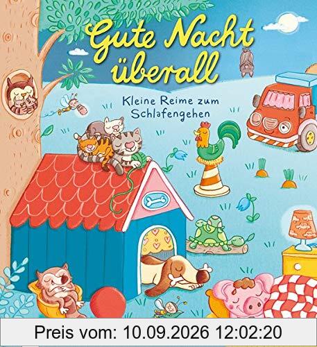 Gute Nacht überall!: Kleine Reime zum Schlafengehen