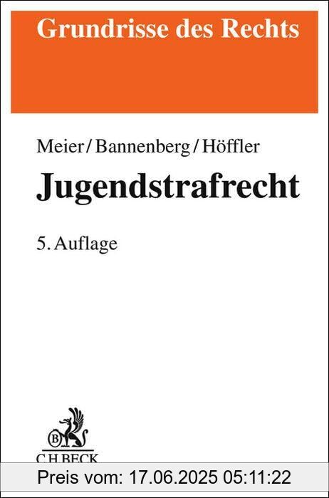 Binding : paperback, Edition : 5., überarbeitete, Label : Jugendstrafrecht (Grundrisse des Rechts), medium : paperback, numberOfPages : 415, publicationDate : 2025-01-21, languages : german, ISBN : 3406831621