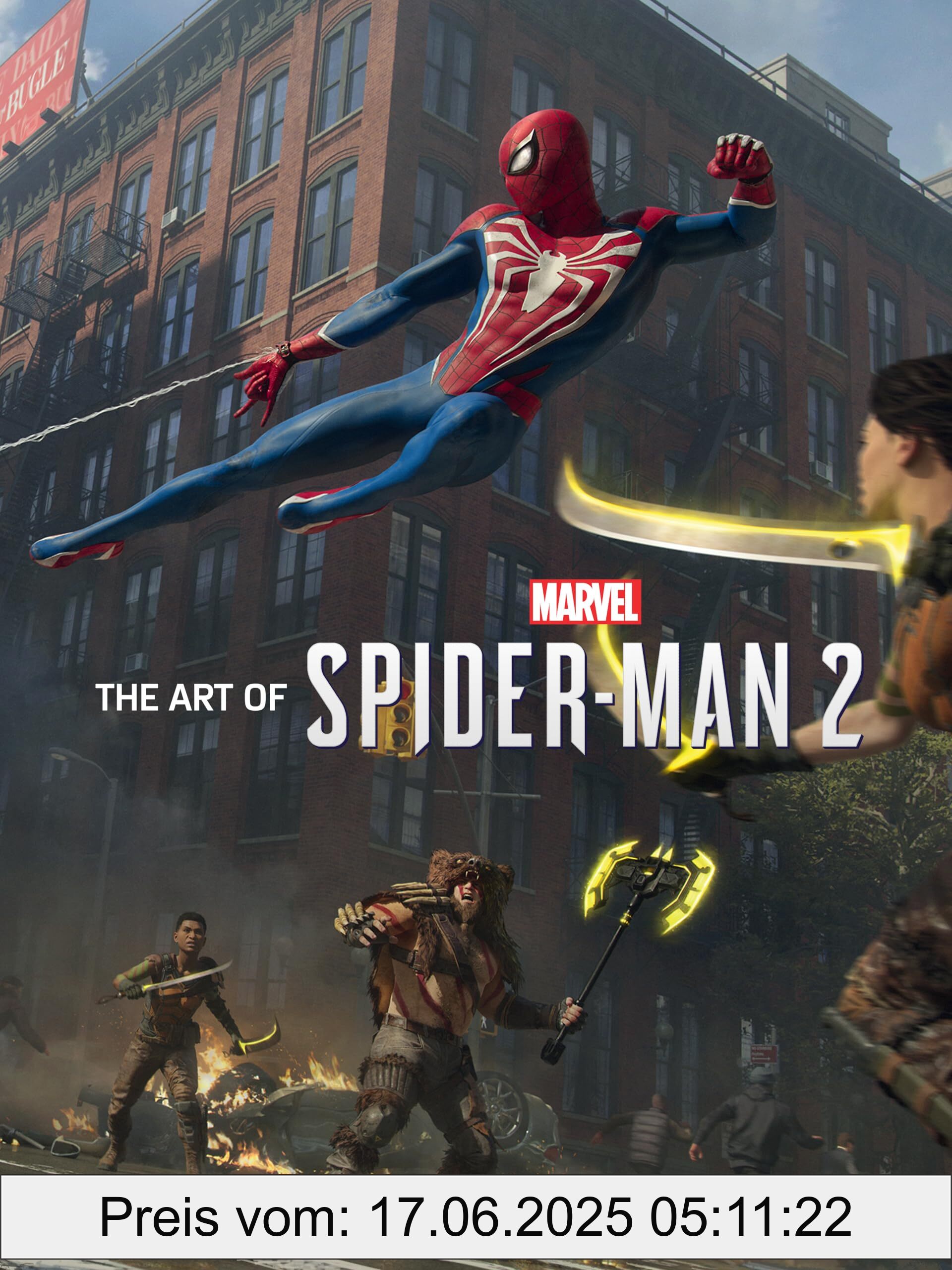 Brand : Dark Horse Books, Binding : hardcover, Edition : 1, Label : The Art of Marvel's Spider-Man 2, medium : hardcover, numberOfPages : 256, publicationDate : 2024-06-18, releaseDate : 2024-06-18, languages : english, ISBN : 1506743005