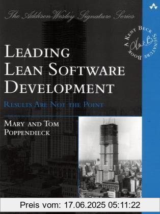 Binding : Taschenbuch, Edition : 1, Label : Addison-Wesley Longman, Amsterdam, Publisher : Addison-Wesley Longman, Amsterdam, NumberOfItems : 1, medium : Taschenbuch, numberOfPages : 312, publicationDate : 2009-10-30, authors : Mary Poppendieck, Tom Poppendieck, languages : english, ISBN : 0321620704