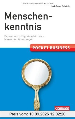 Pocket Business Menschenkenntnis - Cornelsen Scriptor: Personen richtig einschätzen - Menschen überzeugen