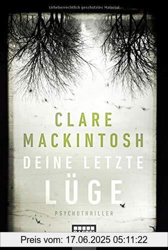 Brand : Lübbe Bastei Lübbe AG, Binding : Taschenbuch, Edition : 1. Aufl. 2019, Label : Bastei Lübbe (Bastei Lübbe Taschenbuch), Publisher : Bastei Lübbe (Bastei Lübbe Taschenbuch), medium : Taschenbuch, numberOfPages : 464, publicationDate : 2019-01-31, releaseDate : 2019-01-31, authors : Clare Mackintosh, translators : Sabine Schilasky, ISBN : 3404177037