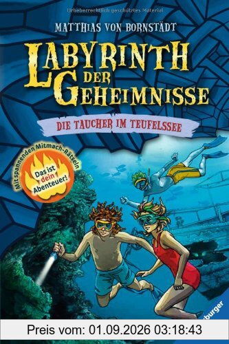 Labyrinth der Geheimnisse 6: Die Taucher im Teufelssee