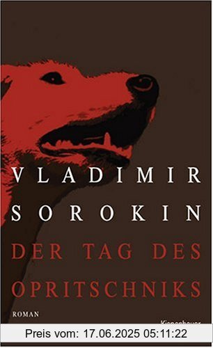 Binding : Gebundene Ausgabe, Edition : 2, Label : Kiepenheuer&Witsch, Publisher : Kiepenheuer&Witsch, medium : Gebundene Ausgabe, numberOfPages : 224, publicationDate : 2008-01-16, authors : Vladimir Sorokin, languages : german, ISBN : 3462039237