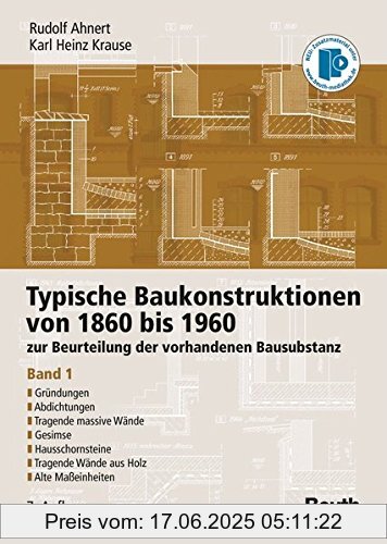 Binding : Gebundene Ausgabe, Edition : 7, Label : Beuth, Publisher : Beuth, medium : Gebundene Ausgabe, numberOfPages : 216, publicationDate : 2009-01-01, authors : Rudolf Ahnert, Karl-Heinz Krause, languages : german, ISBN : 3410211330