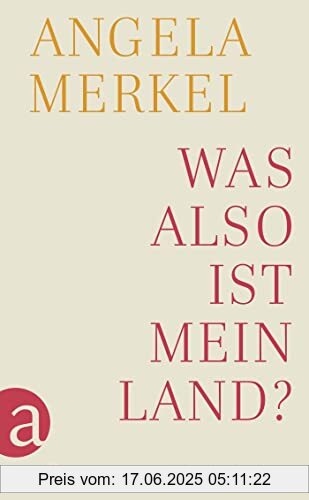 Binding : Gebundene Ausgabe, Edition : 1., Label : Aufbau, Publisher : Aufbau, medium : Gebundene Ausgabe, numberOfPages : 64, publicationDate : 2021-11-22, authors : Angela Merkel, ISBN : 3351039743