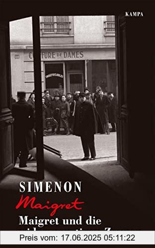 Brand : Kampa Verlag, Binding : Gebundene Ausgabe, Edition : 1, Label : Kampa Verlag, Publisher : Kampa Verlag, medium : Gebundene Ausgabe, numberOfPages : 224, publicationDate : 2022-05-26, authors : Georges Simenon, translators : Hansjürgen Wille, Barbara Klau, Heiko Arntz, ISBN : 3311130537