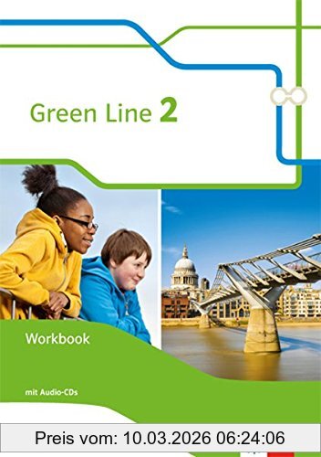 unbekannt Green Line 2. Ausgabe Bayern, Workbook Mit 2 Audio-CDs 6. Klasse (Green Line. Ausgabe Für Bayern Ab 2017)