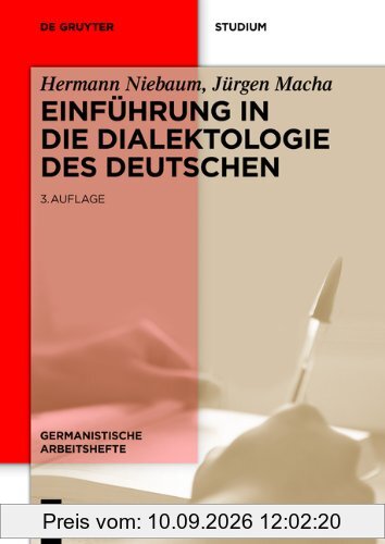 Einführung in die Dialektologie des Deutschen (Germanistische Arbeitshefte)