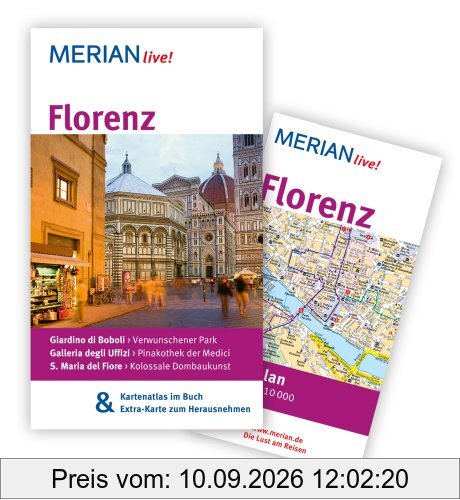 Florenz: MERIAN live! - Mit Kartenatlas im Buch und Extra-Karte zum Herausnehmen