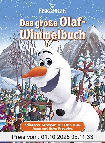 Disney: Das große Olaf-Wimmelbuch: Fröhlicher Suchspaß mit Olaf, Elsa, Anna und ihren Freunden (Disney Eiskönigin)