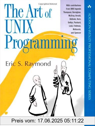 Binding : Taschenbuch, Label : Prentice Hall International, Publisher : Prentice Hall International, NumberOfItems : 1, medium : Taschenbuch, numberOfPages : 560, publicationDate : 2003-09-23, authors : Raymond, Eric S., languages : english, ISBN : 0131429019
