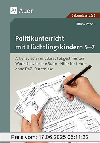 Binding : Broschiert, Edition : 1, Label : Auer Verlag in der AAP Lehrerfachverlage GmbH, Publisher : Auer Verlag in der AAP Lehrerfachverlage GmbH, medium : Broschiert, numberOfPages : 104, publicationDate : 2017-11-21, authors : Tiffany Powell, languages : german, ISBN : 3403080331