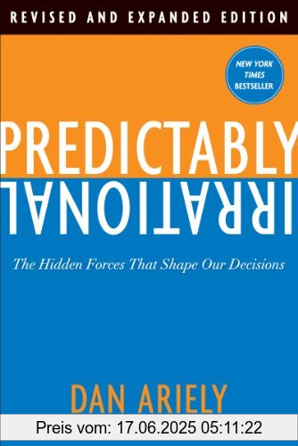 Binding : Taschenbuch, Edition : Revised and updated edition., Label : Harper, Publisher : Harper, NumberOfItems : 1, medium : Taschenbuch, numberOfPages : 368, publicationDate : 2010-05-11, releaseDate : 2010-05-11, authors : Dan Ariely, languages : english, ISBN : 0062018205