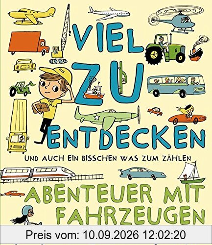 Abenteuer mit Fahrzeugen: Viel zu entdecken - und auch ein bisschen was zum Zählen