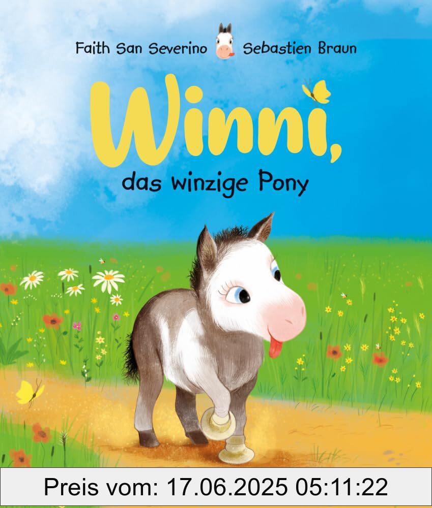 Binding : hardcover, Edition : 1, Label : Winni, das winzige Pony, medium : hardcover, numberOfPages : 40, publicationDate : 2024-12-18, languages : german, ISBN : 3417281075